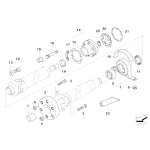 Przegub wału BMW E34 M5 E36 E46 M3 M3CSL Z4 M3,2 Z3 M - 26112226527