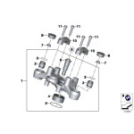 Przegub mostka BMW K50 K51 K52 R1200GS R1250GS R1200RT R1250RT - 31428545296