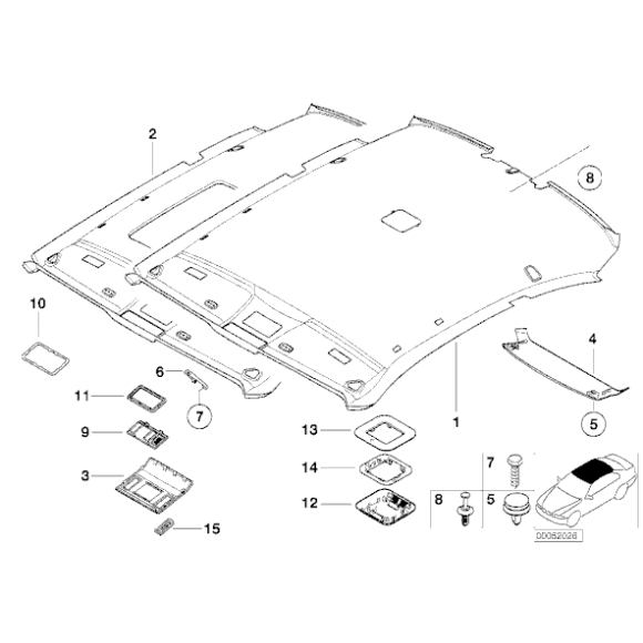 51111908077 NIt rozprężny BMW E30 E46 E39 E38 E90 E60 X5 X3 E65 E87 F10 F30 - 51111908077 - Części oryginalne BMW Łódź | Sklep internetowy BMW