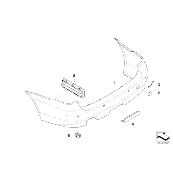 51111973721 Taśma mocująca wieszak uchwyt linka BMW E30 E34 E60 E63 E64 E90 F10 F11 - 51111973721 - Części oryginalne BMW Łódź | Sklep internetowy BMW