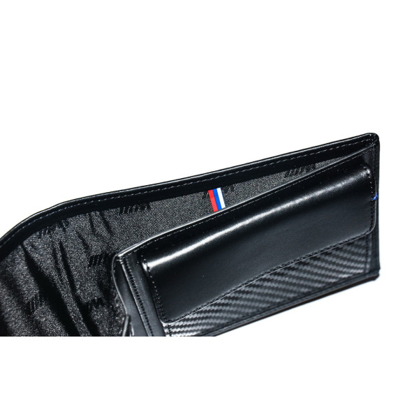Portfel męski skórzany BMW M z kieszenią na monety 1M M2 M3 M4 M5 M6 - 80212454761