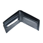 Portfel męski z kieszenią na monety skórzany BMW - 80212454667