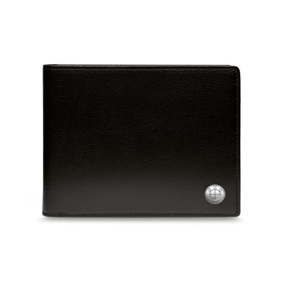 Portfel bez kieszeni na monety BMW skóra - 80212454668