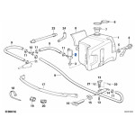 Pompka spryskiwacza reflektorów BMW E31 E32 E36 840 850 730 735 316 318 320 325 M3 - 61671378875
