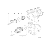 Pompa wody M41 M51 - 11510032679