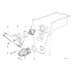 Pompa wody M42 M44 M43 - Oryginał BMW - 11510393338