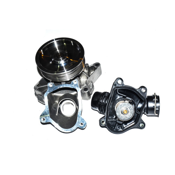 Pompa wody i termostat BMW E46 E87 E90 E91 E60 E60N E61 X3 E83 118d 320d 318d 520d - 11517805808