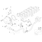 Pompa podciśnieniowa BMW E38 E39 X5 E53 Diesel - 11667795143