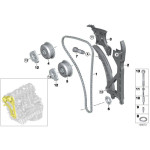 11318618317 Łańcuch rozrządu BMW E60N E63N E81 E87N E90 E91 F01 F10 Mini 1,6 1,8 2,0 3,5 2,3 2,5 - 11318618317 - Części oryginalne BMW Łódź | Sklep internetowy BMW