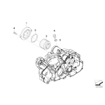Wkład filtra oleju BMW E169 K14 K15 R13 R131 R134 G650 F650 GS CS - 11412343118
