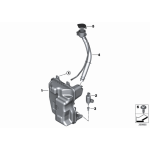61667375587 Pokrywka zbiorniczka spryskiwaczy BMW E30 E60 E63 E83 F39 F45 F48 G01 G05 G08 MINI F54 F55 F56 F57 F58 F60 R56 R57 R58 R59 R60 R - Części oryginalne BMW Łódź | Sklep internetowy BMW