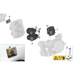 Pokrywka zatyczka wtyczki ładowania BMW I01 I01N i3 - 61139343122