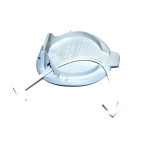 Zaślepka ucha holowniczego gruntowana przód BMWE83 E83N X3 dla zderzaka M - 51113415599