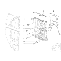 USZCZELKA ROZRZĄDU BMW 3 E36, E46