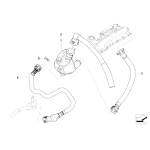 Separator oddzielacz oleju BMW E46 316i 318i X3 2,0i E87 120i E90 E91 320i N42 N46 - 11617503520