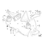 22116774619 Poduszka silnika lewa BMW E60 E61 E63 525d 530d 535d 635d - 22116774619 - Części oryginalne BMW Łódź | Sklep internetowy BMW