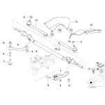 32211091724 Końcówka drążka kierowniczego prawa BMW E39 535i 540i M5 - 32211091724 - Części oryginalne BMW Łódź | Sklep internetowy BMW