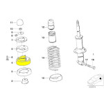 Gniazdo amortyzatora - 33521132270