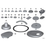 51717169981 Podstawa podnośnika lewarka BMW E88 E93 F12 F20 F21 F22 F30 F23 F31 F32 F33 F36 F34 MINI G30 - 51717169981 - Części oryginalne BMW Łódź | Sklep internetowy BMW