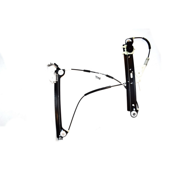 Podnośnik szyby bez silnika przód lewy BMW E81 E82 E88 116 118 120 123 128 130 135 - 51337165595