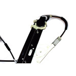 Podnośnik szyby bez silnika przód lewy BMW E81 E82 E88 116 118 120 123 128 130 135 - 51337165595