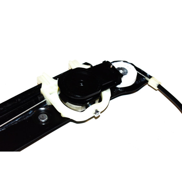 Podnośnik szyby bez silnika przód lewy BMW E81 E82 E88 116 118 120 123 128 130 135 - 51337165595