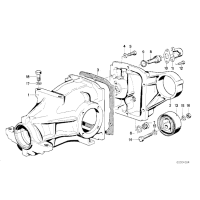 Tuleja mostu BMW E30 316i 318i 318is 320i 323i 324td 325i 325e - 33171135242