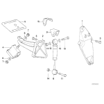 11811135773 Poduszka silnika BMW E34 524td M21 - 11811135773 - Części oryginalne BMW Łódź | Sklep internetowy BMW
