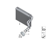 64119290888 Parownik klimatyzacji BMW E81 E87 E90 E91 E92 E84 X1 F25 F26 X3 X4 - 64119290888 - Części oryginalne BMW Łódź | Sklep internetowy BMW