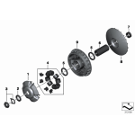 Płyta prowadząca skrzyni biegów BMW K18 K19 C600 C650 - 24818531129