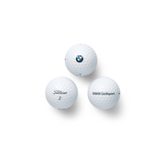 Piłki golfowe BMW Golfsport 3 sztuki - 80232284799