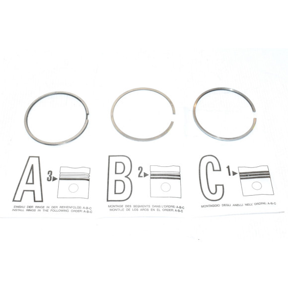 Pierścienie tłokowe kpl. BMW E34 E36 E38 E39 M51 M41 - 11252243860