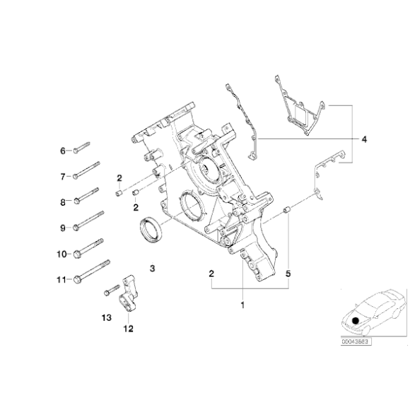 11141275466 Pierścień uszczelniający BMW E30 E34 E39 X5 - 11141275466 - Części oryginalne BMW Łódź | Sklep internetowy BMW
