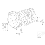 Pierścień uszczelniający wału BMW E39 E46 E53 E83 Z3 525 528 530 318 320 325 330 316 - 24121423529