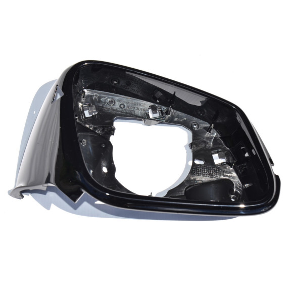 Pierścień mocujący wkład lusterka czarny błyszczący prawy BMW F20 F21 F22 F23 F30 F31 F32 F33 F34 F36 - 51167302412