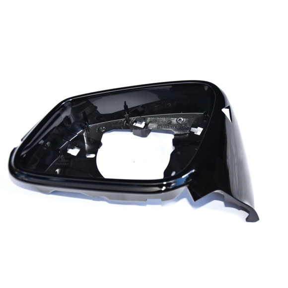Pierścień mocujący wkład lusterka czarny błyszczący lewy BMW F20 F21 F22 F23 F30 F31 F32 F33 F34 F36 - 51167302411