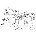 Pierścień gumowy BMW E36 320i 323i 325i 328i M3 - 18301703634