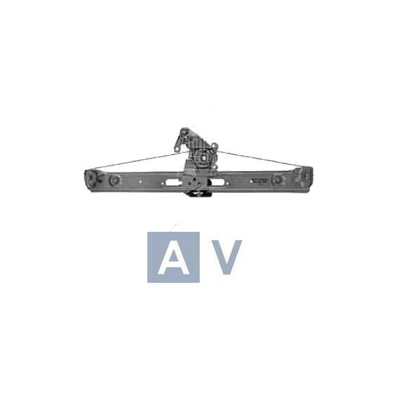 Podnośnik szyby tył lewy BMW E46 316 318 320 323 325 328 330 - 51358212099