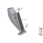 Pedał gazu BMW E60 E61 E63 E64 E65 E70 E71 E83 E84 X3 X1 E90 E91 F01 F07 F10 F12 F13 F25 F39 F45 G11 G15 G30 G31 - 35426859999