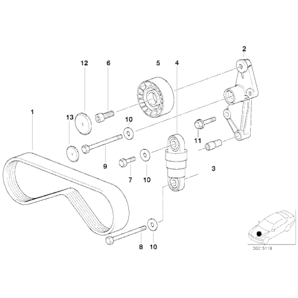 Pasek wieloklinowy - 11281703943