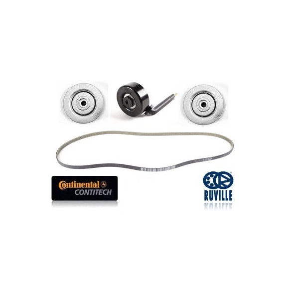 Pasek + rolki BMW E46 E39 E38 X5 3,0d M57