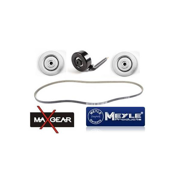 Pasek + rolki BMW E46 E39 E38 X5 3,0d M57