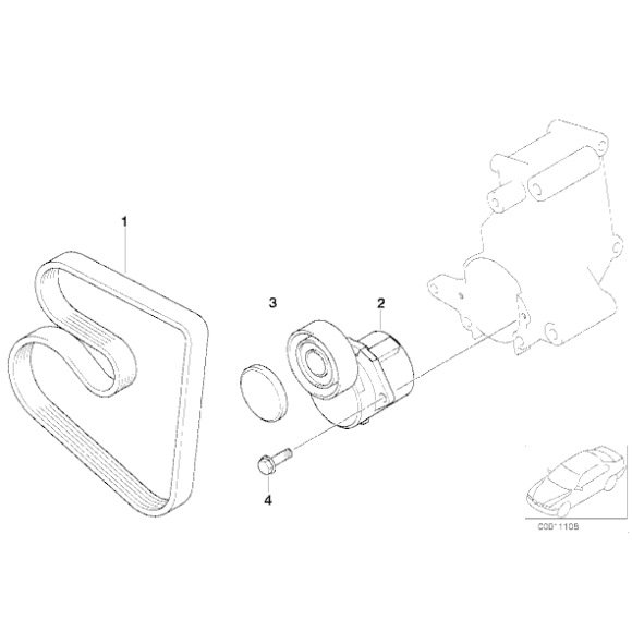 Pasek wieloklinowy - 11281437369