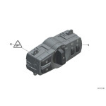 Panel przełącznik obsługi świateł BMW F25 F26 X3 X4 - 61316803964