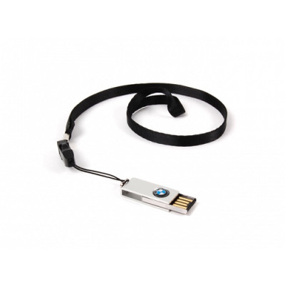 Pamięć USB pendrive smycz pojemność 32GB BMW E30 E36 E46 E39 E38 E90 E87 E81 F01 E60 E65 F10 F30 F20 F21 X1 X3 X5 X6 - 802924111