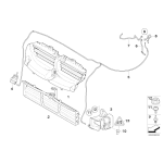 Sterowane klapy wlot chłodzący hamulce lewy BMW E60N E61N 520 523 525 528 530 535 540 550 - 51117178117