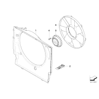 Sprzęgło wentylatora VISCO BMW E46 X5 E65 330d 330xd 730d - 17417789256