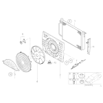 64548380774 Wentylator sklaplacza klimatyzacji BMW E38 728 730 735 740 750 - 64548380774 - Części oryginalne BMW Łódź | Sklep internetowy BMW