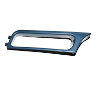 Osłona kanału powietrza zderzaka przód lewa gruntowana BMW E46 sedan 318d 320d 330d - 51117890095