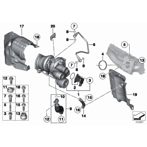 Osłona termiczna MINI R55 R56 R57 R58 R59 R60 R61 - 11657634747